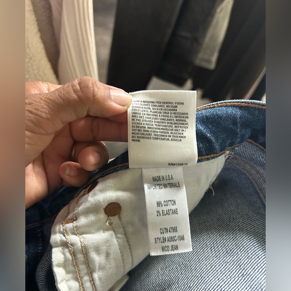 Agolde Classic Blue Denim Jeans size 26 - Picture 8 of 8